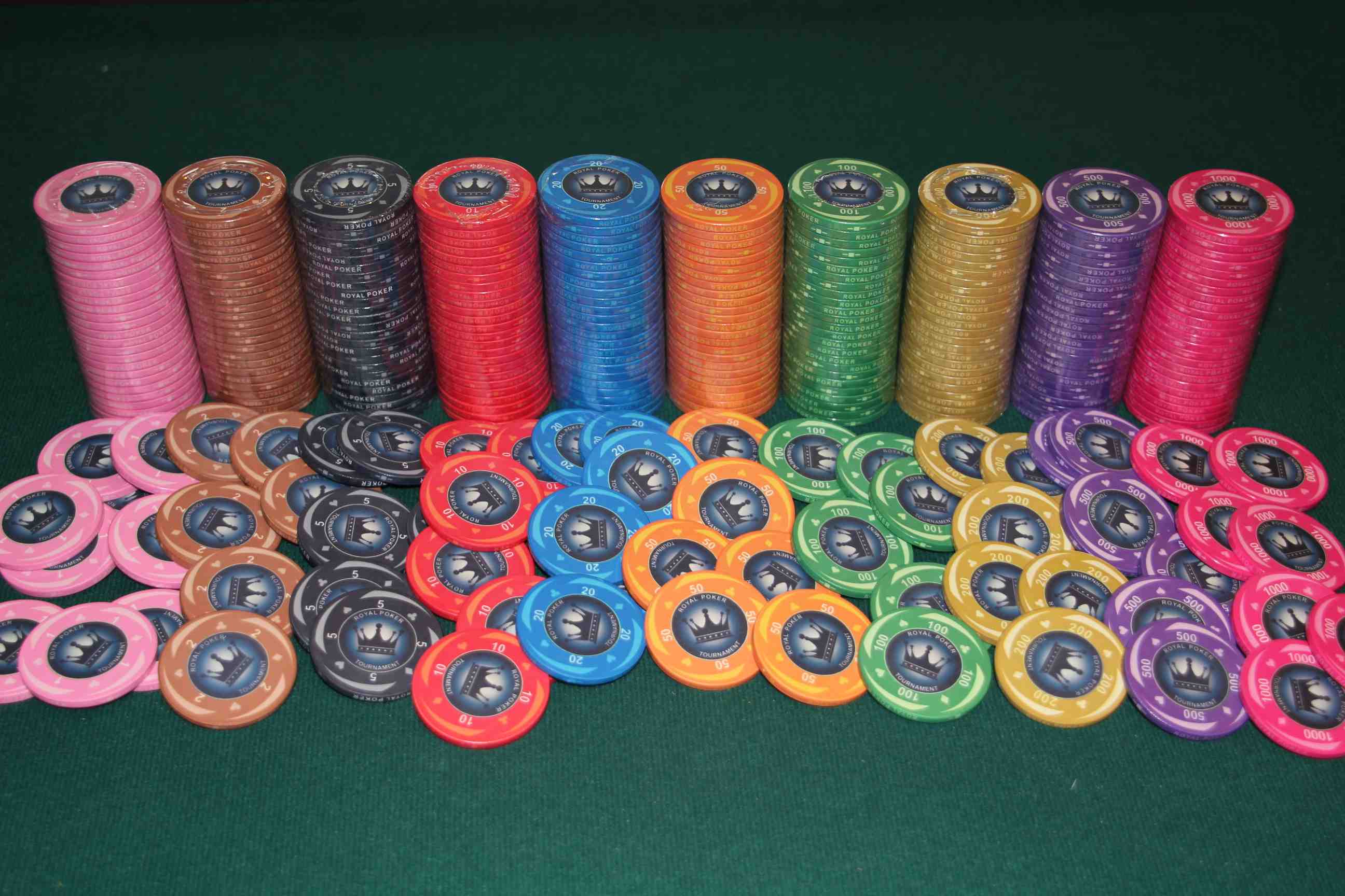 Pokerchips Keramik Pokerchips Keramik